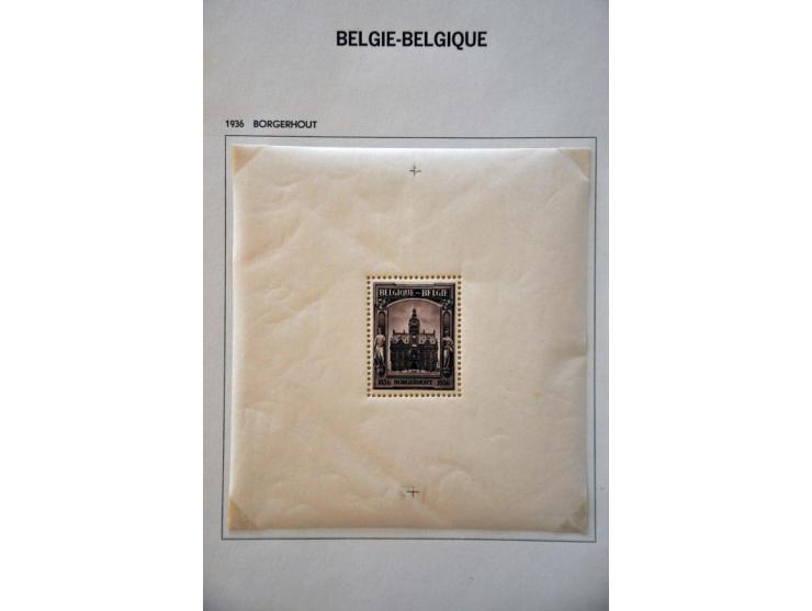collectie 1849-1997 gestempeld later */** met betere ex., series en blokken in 4 Davo albums 