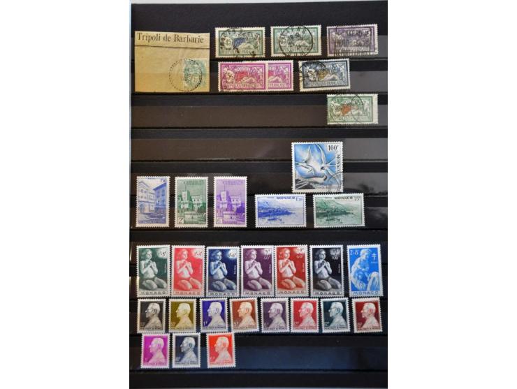 used and */** including classics, gutter pairs, coins datés, Yv. no. 841 in complete sheetlet of 10, Airmail Yv. no. 20 in co