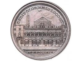 Historiepenningen Papal States, Clemens XIV (1769-74), medal 1769/yr.1 in bronze - Obv: bust right, 32 mm EF