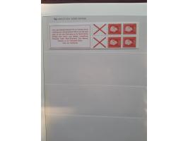 zeer uitgebreide collectie automaatboekjes PB1-PB83 met vele variëteiten w.b. randversnijding nrs. 21a, 36, 42-43, 45-49, ged