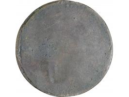 Uniface bronze medal of the Resurrection of Christ - 60 mm., bronze / brass, old cast