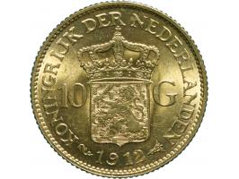 10 Gulden 1912 (Sch. 746) - Pr-