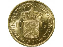 10 Gulden 1917 (Sch. 748) - ZFr+