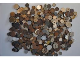 Various Countries various coins with many better in small box