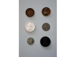 European countries various medals in small box