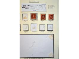 collectie op nrs. 1 (16x) en 2 (7x) w.b. mooie afdrukken en betere kantoren in over het algemeen nette kwaliteit op bladen