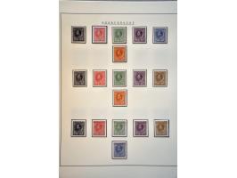 Berlijnse kleurproeven. Collectie tussen 2½ cent - 1 gulden. Totaal 62 ex. in mooie kwaliteit.