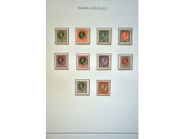 Berlijnse kleurproeven. Collectie tussen 2½ cent - 1 gulden. Totaal 62 ex. in mooie kwaliteit.