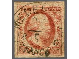 Medemblik C (Ey 700) op 10 cent rood plaat V pos. 47, pracht ex.