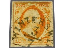 Winterswyk A (Ey 600) op 15 cent donkeroranje, pracht ex. Herkomst: Van Dieten 544 (1993)