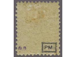 50 cent goudkleur type II tanding 12¾ x 11¾, pracht ex. met certificaat Vleeming 2017: Fris zegel zonder gebreken in mooie kl