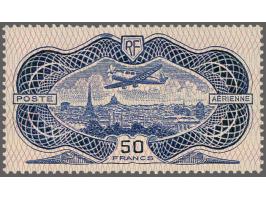 Bankbiljet 50 francs ultramarijn, pracht ex., cat.w. 800