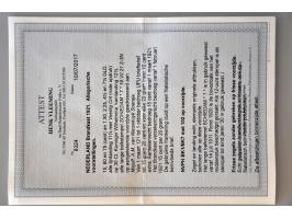 15 cent t/m 7½ gulden op aangetekende filatelistische briefvoorzijde van Schiedam 19-7-1921 naar Soerabaja, pracht ex. met ce