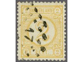 17 - Breskens - op Cijfer 2 cent, vrijwel pracht ex. (miniem uitgestreken vouwtje), cat.w. 125