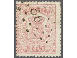 36 - Enschede - op Wapen 1½ cent, pracht ex., cat.w. 175+95