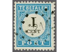 214 - Princenhage - op port 1 cent, pracht ex., cat.w. 200+15