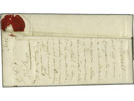 Le Chef de L'Etat major Général (rood, lokale  brief Den Haag 1801, afgebeeld PEP pag. 442, achterzijde M280), Le Général Che