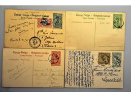 en iets Luxemburg post(waarde)stukken met betere prentbriefkaarten (21 ex.)