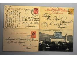 meest gefrankeerde prentbriefkaarten met betere ex.