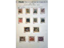 gespecialiseerde collectie w.b. bezetting Oostenrijk, Pruissen, Rusland, Duitsland, Stadspost. w.b. gekeurd (o.m. Jungjohann)