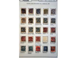 gespecialiseerde collectie w.b. bezetting Oostenrijk, Pruissen, Rusland, Duitsland, Stadspost. w.b. gekeurd (o.m. Jungjohann)