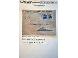 collectie posthistorie 1818 - 1950 w.b. bezetting Pruissen, Rusland, Duitsland en Rusland meer dan 500 poststukken in 9 bande