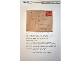 collectie posthistorie 1818 - 1950 w.b. bezetting Pruissen, Rusland, Duitsland en Rusland meer dan 500 poststukken in 9 bande