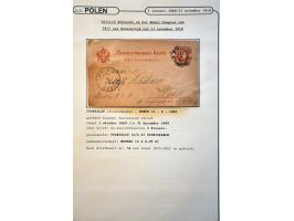 collectie posthistorie 1818 - 1950 w.b. bezetting Pruissen, Rusland, Duitsland en Rusland meer dan 500 poststukken in 9 bande
