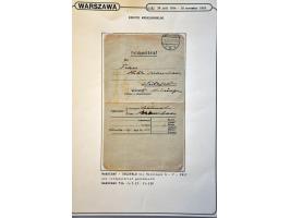 collectie posthistorie 1818 - 1950 w.b. bezetting Pruissen, Rusland, Duitsland en Rusland meer dan 500 poststukken in 9 bande