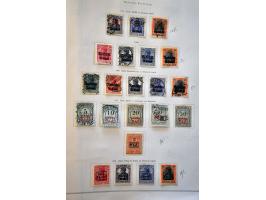 collectie 1862-1957 met beter materiaal in klemband en insteekboek