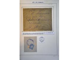 Ottoman Empire. Collection of 19 items including 3 covers all cancelled in Gueruridje (Korce)