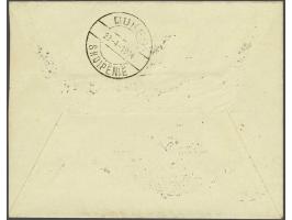 Skanderbeg 5 para - 2 grosh on philatelic cover from Korce 27-4-1914 to Qukes, very fine with opinion Otto Graf 2008. Scarce,