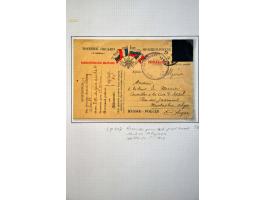 French Occupation 1916-1920. Collection of 44 covers mostly send from or to Koritza (Korce) with many better items, picture p