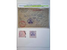 French Occupation 1916-1920. Collection of 44 covers mostly send from or to Koritza (Korce) with many better items, picture p