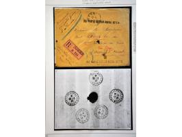 French Occupation 1916-1920. Collection of 44 covers mostly send from or to Koritza (Korce) with many better items, picture p