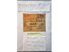 French Occupation 1916-1920. Collection of 44 covers mostly send from or to Koritza (Korce) with many better items, picture p