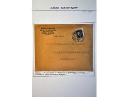 Regency and Kingdom 1920-1939. Collection of ca. 50 covers and picture postcards mostly send to or from Korce, with registere