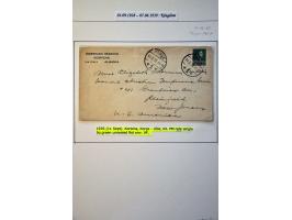 Regency and Kingdom 1920-1939. Collection of ca. 50 covers and picture postcards mostly send to or from Korce, with registere