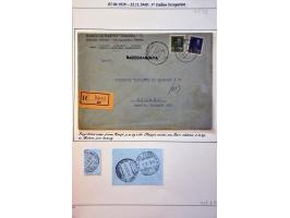 Italian Occupation 1939-1943. Collection of 23 covers mostly better items including censored, registered, Air Mail, Postal St