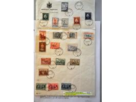 Greek Occupation 1940-1941. Collection of 20 covers all send from or to Koritza (Korce) with a.o. censored, Military Air Mail