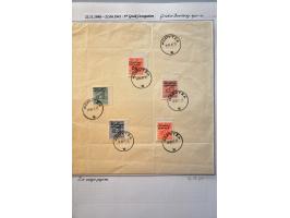 Greek Occupation 1940-1941. Collection of 20 covers all send from or to Koritza (Korce) with a.o. censored, Military Air Mail