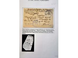 Greek Occupation 1940-1941. Collection of 20 covers all send from or to Koritza (Korce) with a.o. censored, Military Air Mail
