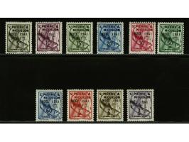 Postage Due 5 centimes - 3 francs overprinted Noël 1941 FNFL, very fine unmounted mint (some values signed a.o. Calves), cat.
