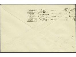 Südamerikafahrt. Cover Friedrichshafen-Sevilla 18-5-1930 franked with 2 mark blue, very fine