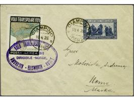 Trans-Polar Flight Expedition with the airship Norge by Roald Amundsen, Lincoln Ellsworth and Umberto Nobile 1926. Envelop to