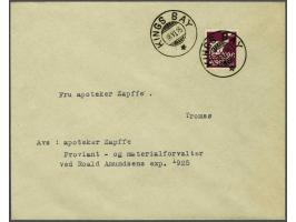 Polar Expedition Roald Amundsen 1925. Envelop send by Fritz Zapffe, a member of the expedition, from Kings Bay (Spitsbergen) 