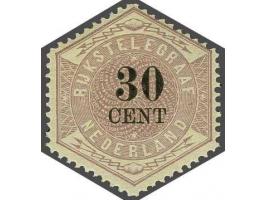 30 cent lila en zwart, pracht ex., cat.w. 400
