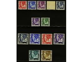 Kreisler 10 cent t/m 5 gulden met watermerk, cat.w. 1650