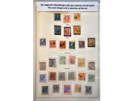 collectie 1852-1966 gestempeld later * met betere ex. en series w.b. nrs. 1 t/m 47, 49, 104-105, 130, 535-537 *, LP13, Bernha