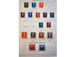 collectie 1852-1966 gestempeld later * met betere ex. en series w.b. nrs. 1 t/m 47, 49, 104-105, 130, 535-537 *, LP13, Bernha